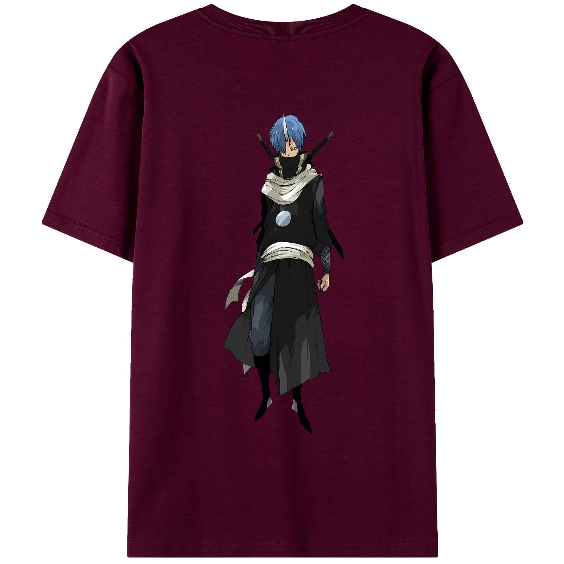 （画像用） 転スラ Regarding Reincarnated to Slime レディース半袖Tシャツ(バックプリント)